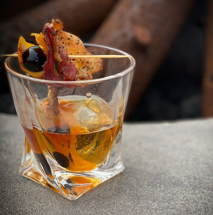smokedOldFashionedwBacon